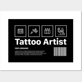 Tattoo Artist Posters and Art